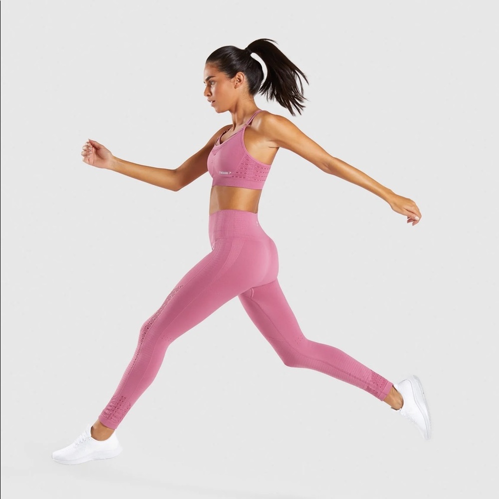 Gymshark energy seamless leggings and sports bra